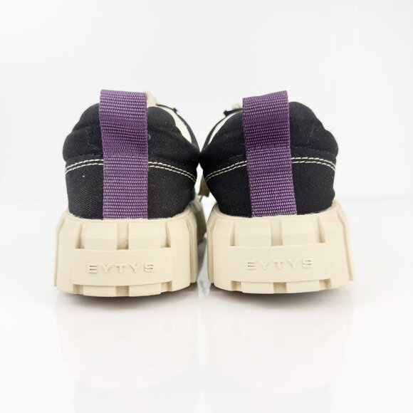 EYTYS Odessa Canvas‎ Low cut Black Sneakers White Luge Soles sz 8.5 - Picture 13 of 16